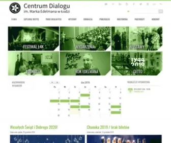 Centrumdialogu.com(Wydarzenia Centrum Dialogu im) Screenshot