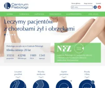 Centrumflebologii.pl(Centrum Flebologii Warszawa) Screenshot