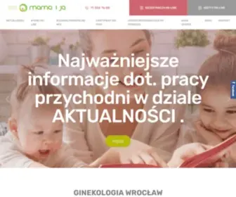 Centrummamaija.pl(Centrum Zdrowia "Mama i Ja") Screenshot