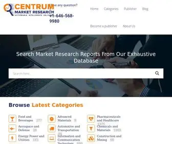 Centrummarketresearch.com(Centrum Market Research) Screenshot