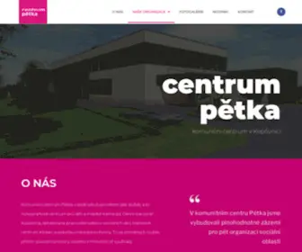 Centrumpetka.cz(Centrum pětka) Screenshot