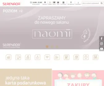 Centrumserenada.pl(Najlepsze oferty i promocje znanych marek w nowej galerii handlowej w Krakowie) Screenshot