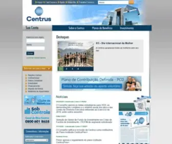Centrus.org.br(Home) Screenshot