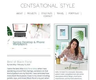 Centsationalstyle.com(Centsational Style) Screenshot