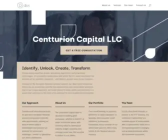 Centturioncapital.com(Centturion Capital LLC) Screenshot