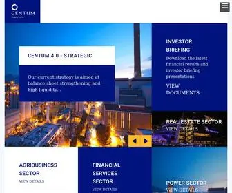 Centum.co.ke(Centum Investment) Screenshot