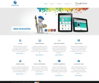Centumtech.com(Web Design Company in Bangalore) Screenshot