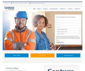 Centura.edu(Centura College) Screenshot