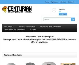 Centurian-Surplus.com(Centurian Surplus Inc) Screenshot