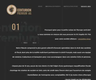 Centurionpag.com(Création de Société) Screenshot