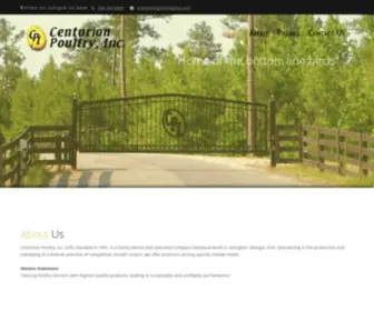 Centurionpoultry.com(Centurion Poultry Incorporated) Screenshot