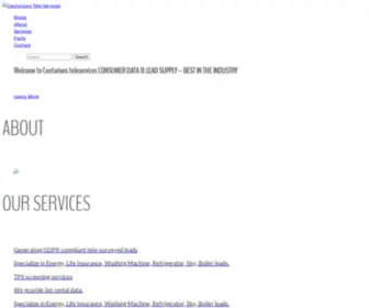 Centurionsteleservices.com(The Direct Marketing Experts) Screenshot