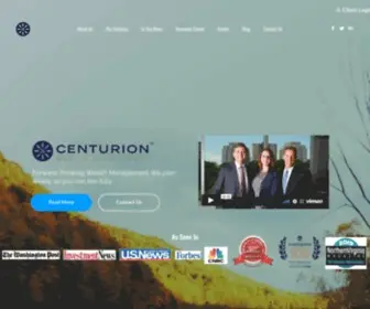 Centurionwealth.com(Centurion Wealth) Screenshot