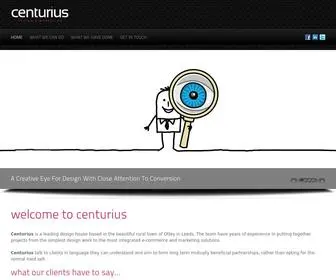 Centurius.co.uk(Design and Marketing Agency) Screenshot