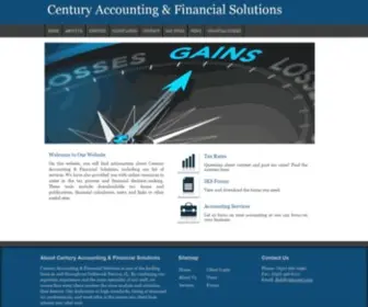 Century-Accounting.com(Century Accounting & Financial Solutions) Screenshot