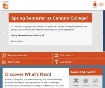 Century.edu(Century College) Screenshot