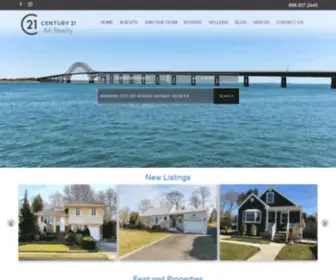 Century21AA.com(Long Island Real Estate) Screenshot