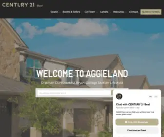 Century21BCS.com(Home) Screenshot