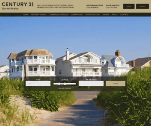 Century21Burke.com(Creating Extraordinary Results) Screenshot