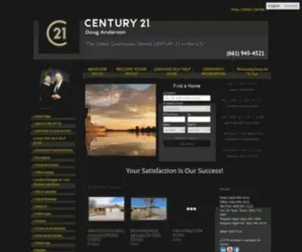 Century21Douganderson.com(Century 21 Doug Anderson Lancaster Your Local Resource for Real Estate in The Antelope Valley) Screenshot