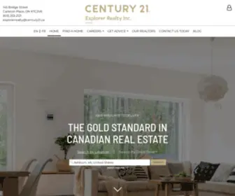 Century21Explorer.ca(Explorerrealty Admin) Screenshot