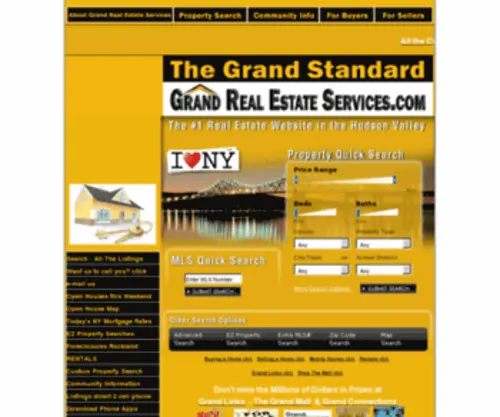 Century21Grand.com(Rockland Real Estate) Screenshot