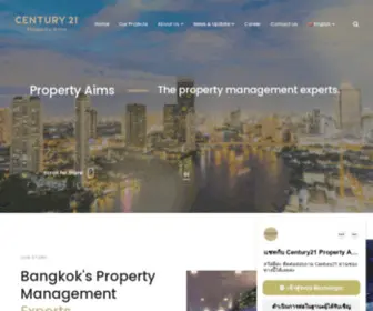 Century21Propertyaims.com(Property Management) Screenshot