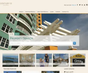 Century21Ryanrealty.com(Waterfront Property in Panama City) Screenshot