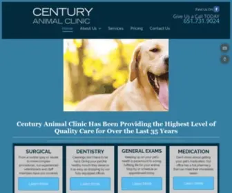 Centuryanimalclinic.com(Veterinarians) Screenshot