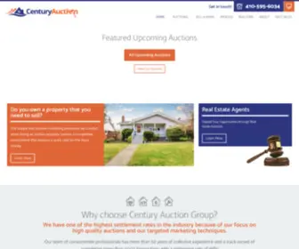 Centuryauctiongroup.com(Century Auction Group) Screenshot