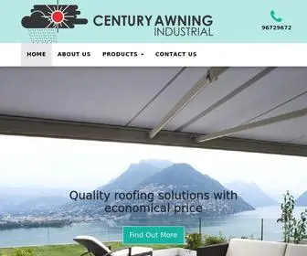 Centuryawning.com.sg(The Awning Specialist) Screenshot