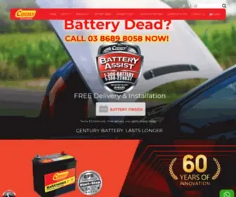 Centurybattery.com.my(Century Battery Malaysia) Screenshot