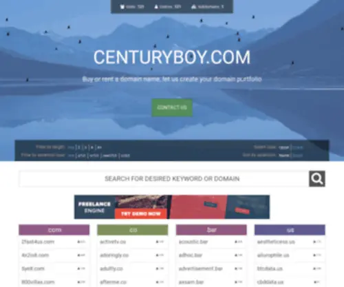Centuryboy.com(Oxto Media) Screenshot