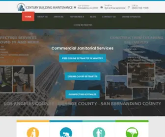 Centurybuildingpasadena.com(Century Building Maintenance Pasadena) Screenshot