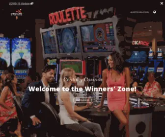 Centurycasinos.com(Hotels) Screenshot