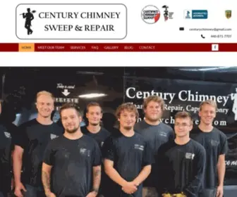 Centurychimney.com(Ohio Expert Chimney Cleaning) Screenshot