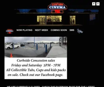 Centurycinema5.com(Movies Now Playing at the Century) Screenshot
