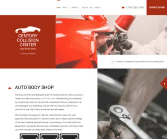 Centurycollisioncenter.com(Century Collision Center) Screenshot