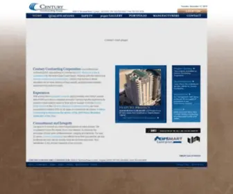 Centurycontractingcorp.com(Century Contracting Corporation) Screenshot