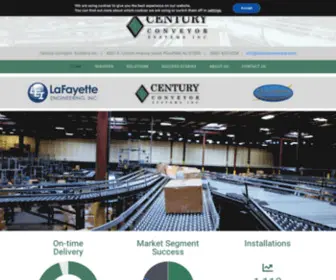 Centuryconveyor.com(Century Systems) Screenshot