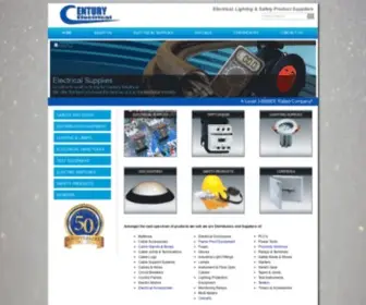 Centuryelectrical.co.za(Electrical Supplies) Screenshot