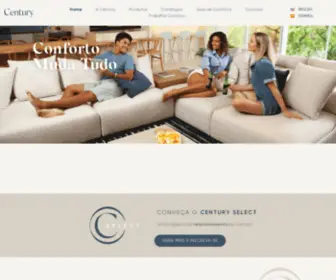 Centuryestofados.com.br(Century) Screenshot