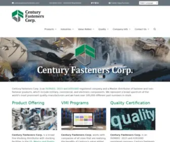 Centuryfasteners.com(Century fasteners corp) Screenshot
