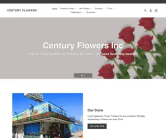 Centuryflowers.com(Century Flowers) Screenshot