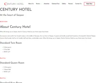 Centuryhotel-SPN.com(Century Hotel) Screenshot