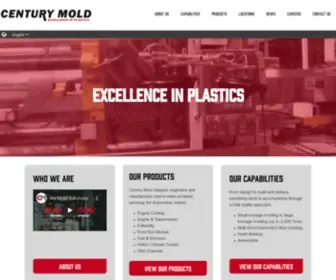 Centurymold.com(Century Mold) Screenshot