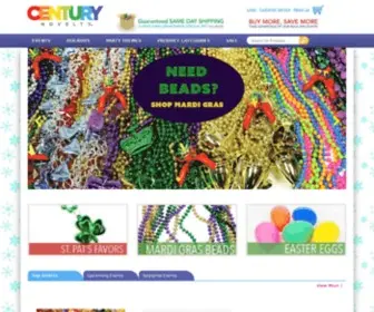 Centurynovelty.com(Create an Ecommerce Website and Sell Online) Screenshot