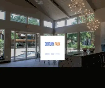 Centuryparktx.com(Century Park) Screenshot