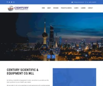 Centuryq8.com(Century) Screenshot