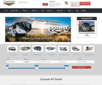 Centuryrv.com Screenshot